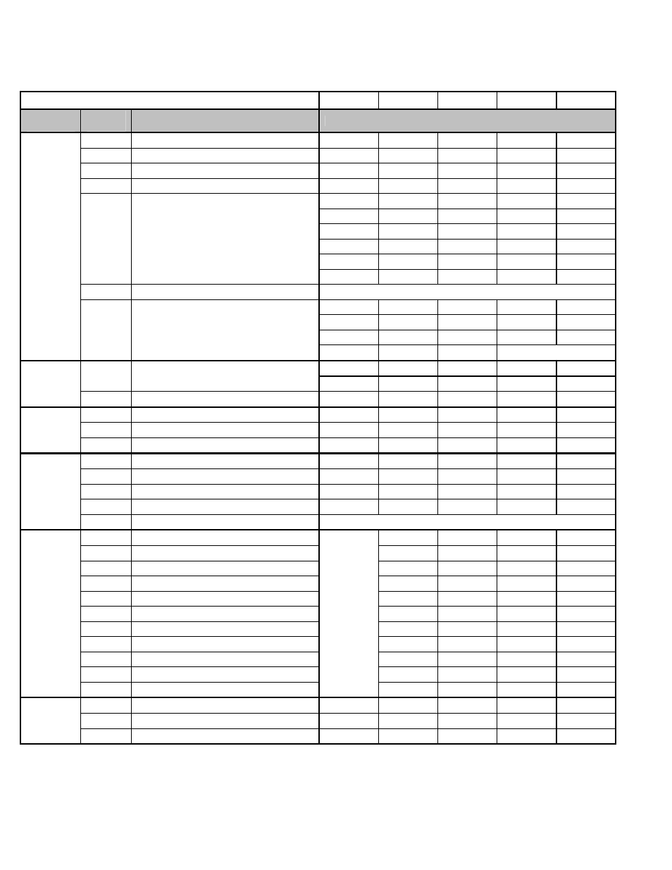 Replacement parts, Scr/scrf series battery charger options (1ph/3ph) | Exide Technologies JA5009-00 User Manual | Page 62 / 68