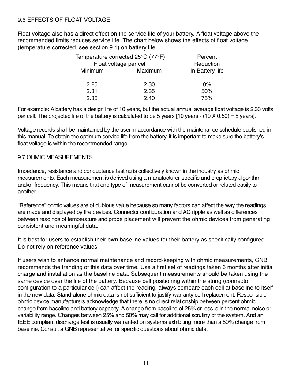 Exide Technologies Section 92.30 User Manual | Page 14 / 18