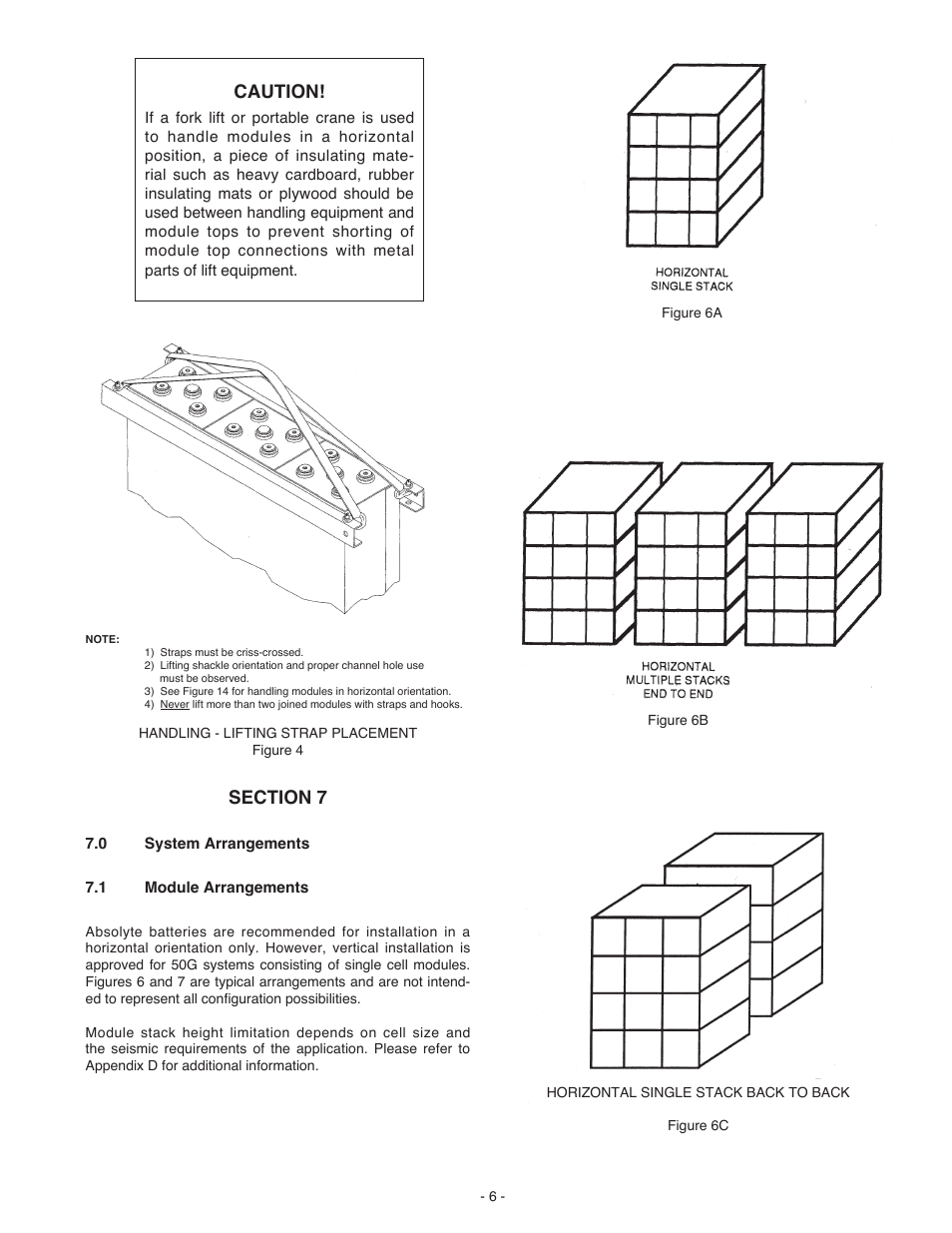 Caution | Exide Technologies Section 92.61 User Manual | Page 10 / 32