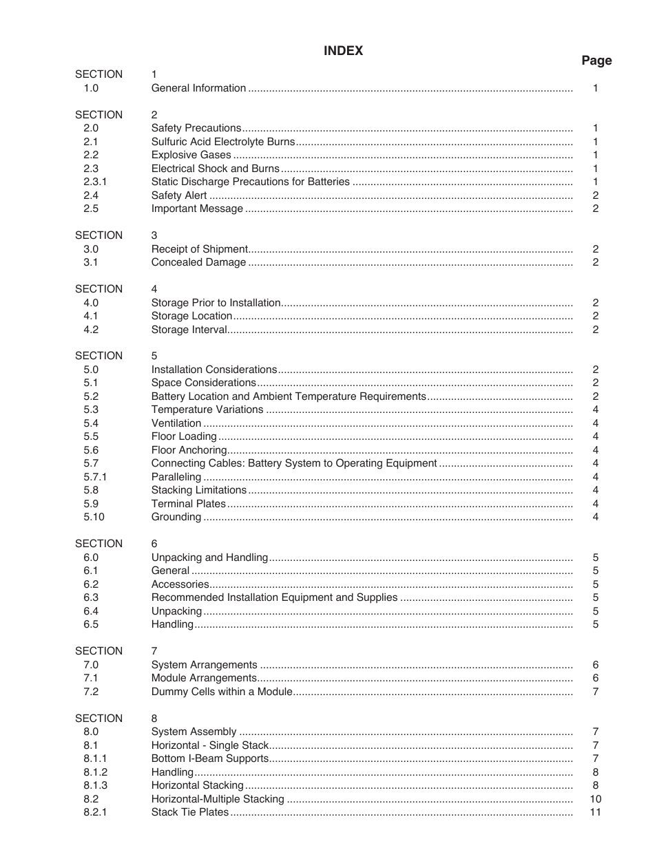 Exide Technologies Section 92.61 User Manual | Page 2 / 32