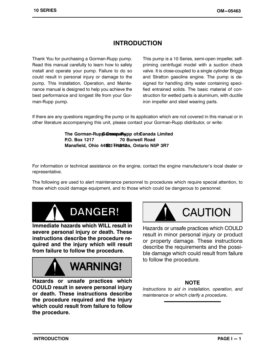 Introduction | Briggs & Stratton 13D1-19 User Manual | Page 5 / 28