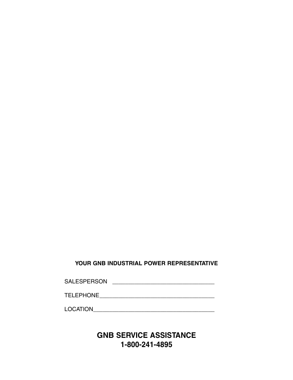 Exide Technologies Section 93.10T User Manual | Page 2 / 11