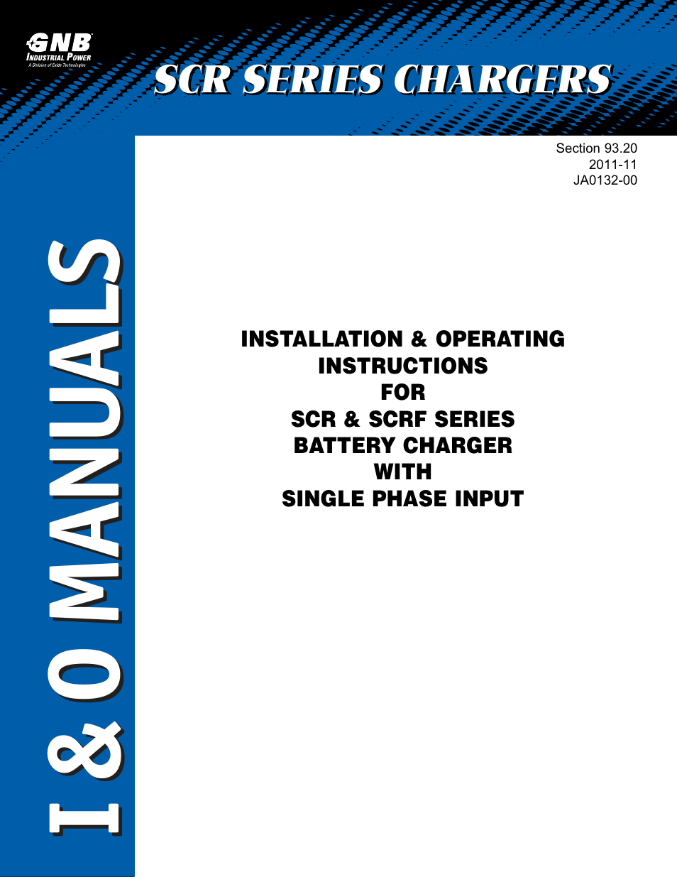 Exide Technologies Section 93.20 User Manual | 68 pages