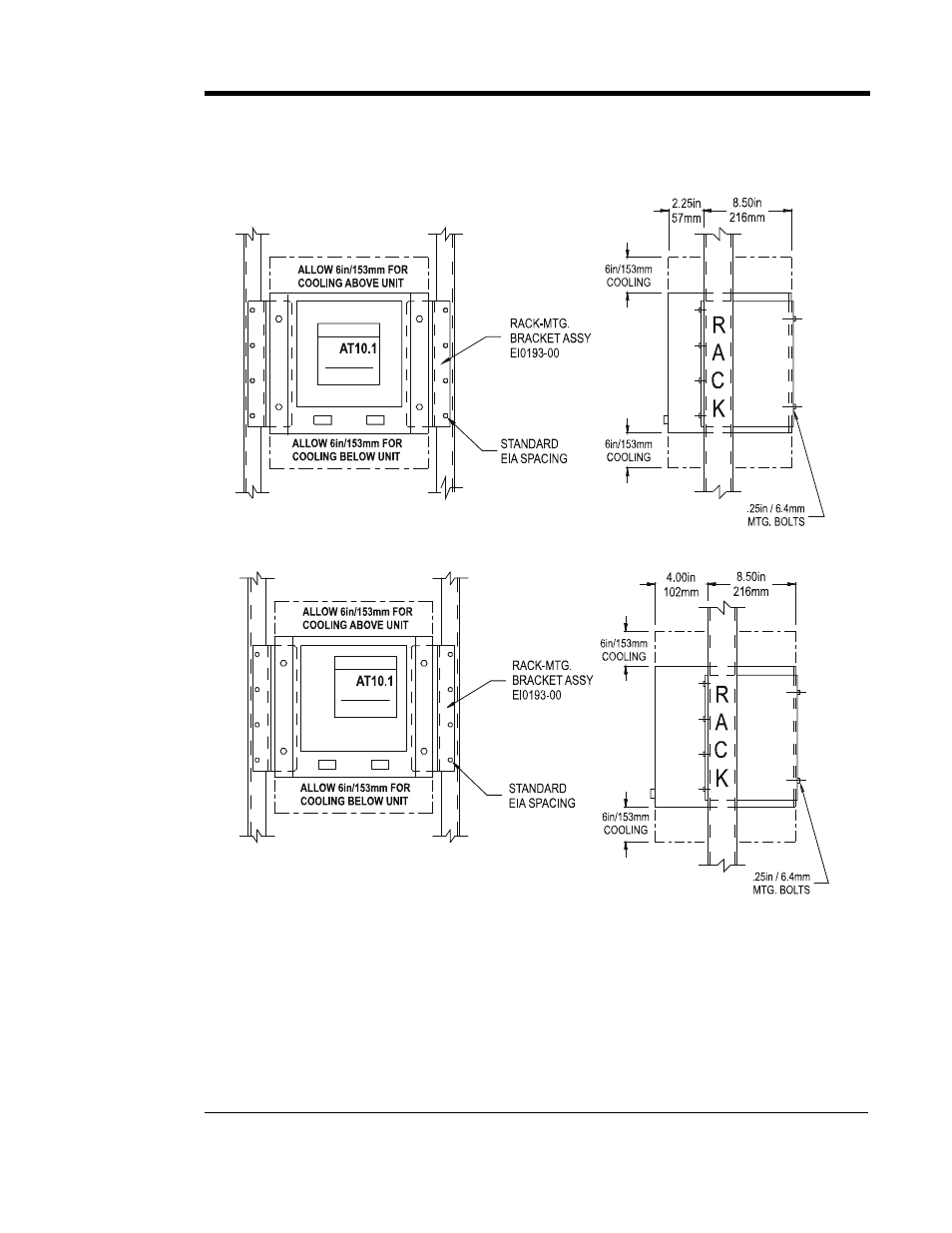 Installing the at10.1 | Exide Technologies Section 94.20 User Manual | Page 13 / 100