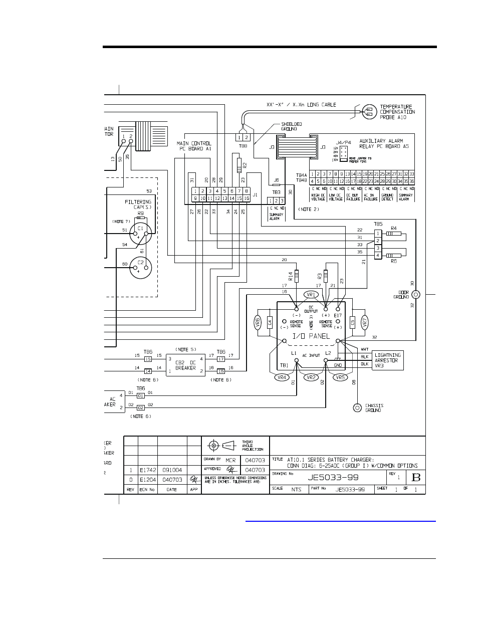 Appendix c (standard drawings) | Exide Technologies Section 94.20 User Manual | Page 91 / 100