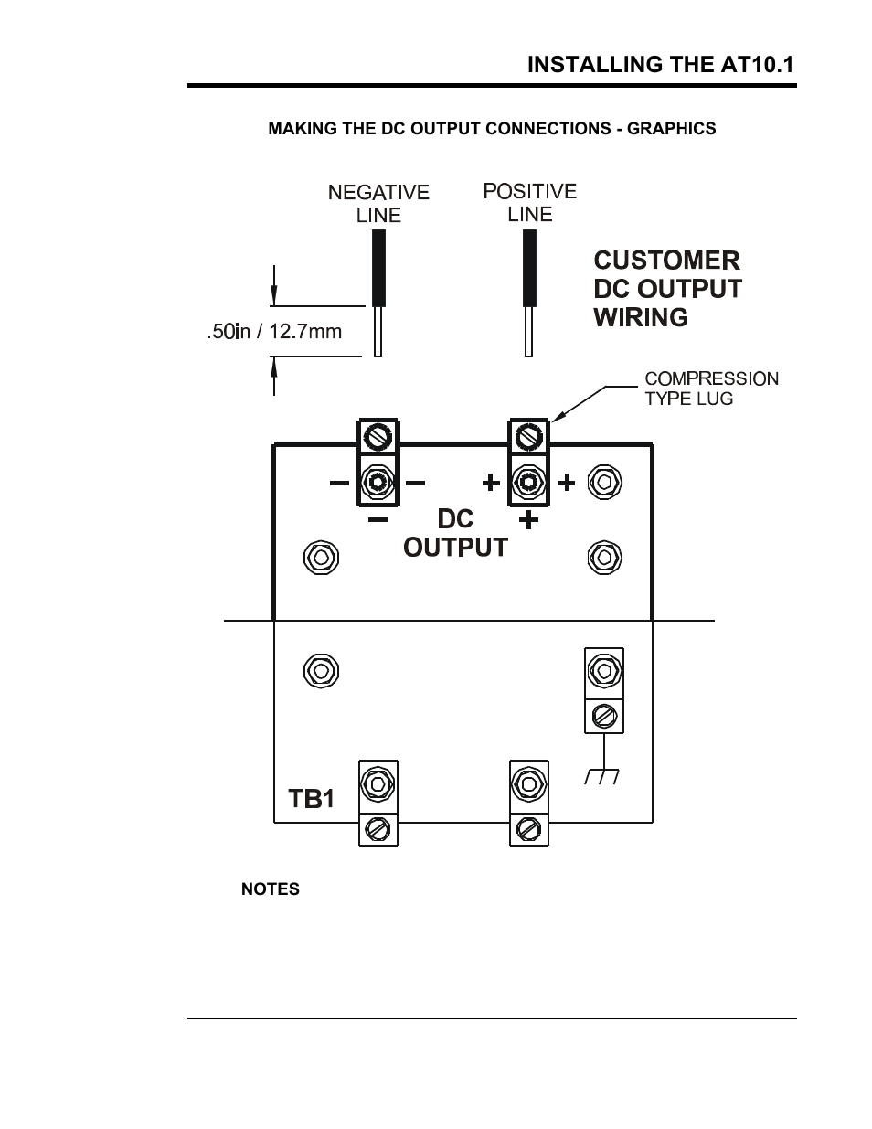 Installing the at10.1 | Exide Technologies Section 94.30 User Manual | Page 19 / 100