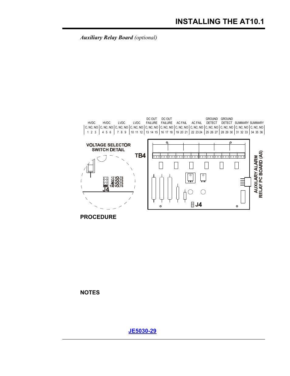Installing the at10.1 | Exide Technologies Section 94.30 User Manual | Page 23 / 100