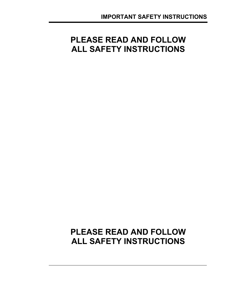 Please read and follow all safety instructions | Exide Technologies Section 94.30 User Manual | Page 3 / 100
