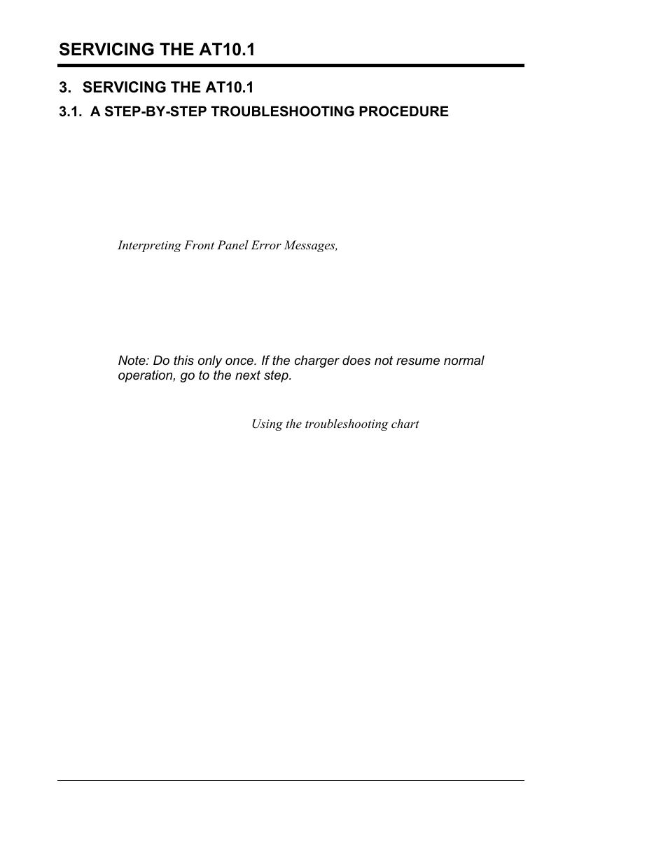 Servicing the at10.1 | Exide Technologies Section 94.30 User Manual | Page 48 / 100