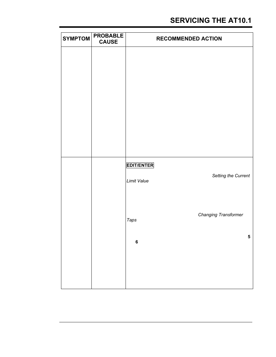 Servicing the at10.1 | Exide Technologies Section 94.30 User Manual | Page 57 / 100