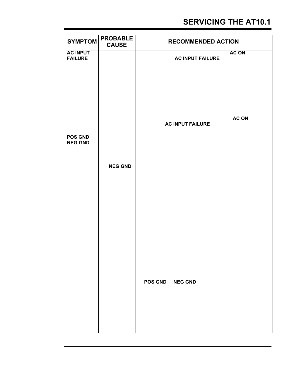 Servicing the at10.1 | Exide Technologies Section 94.30 User Manual | Page 61 / 100