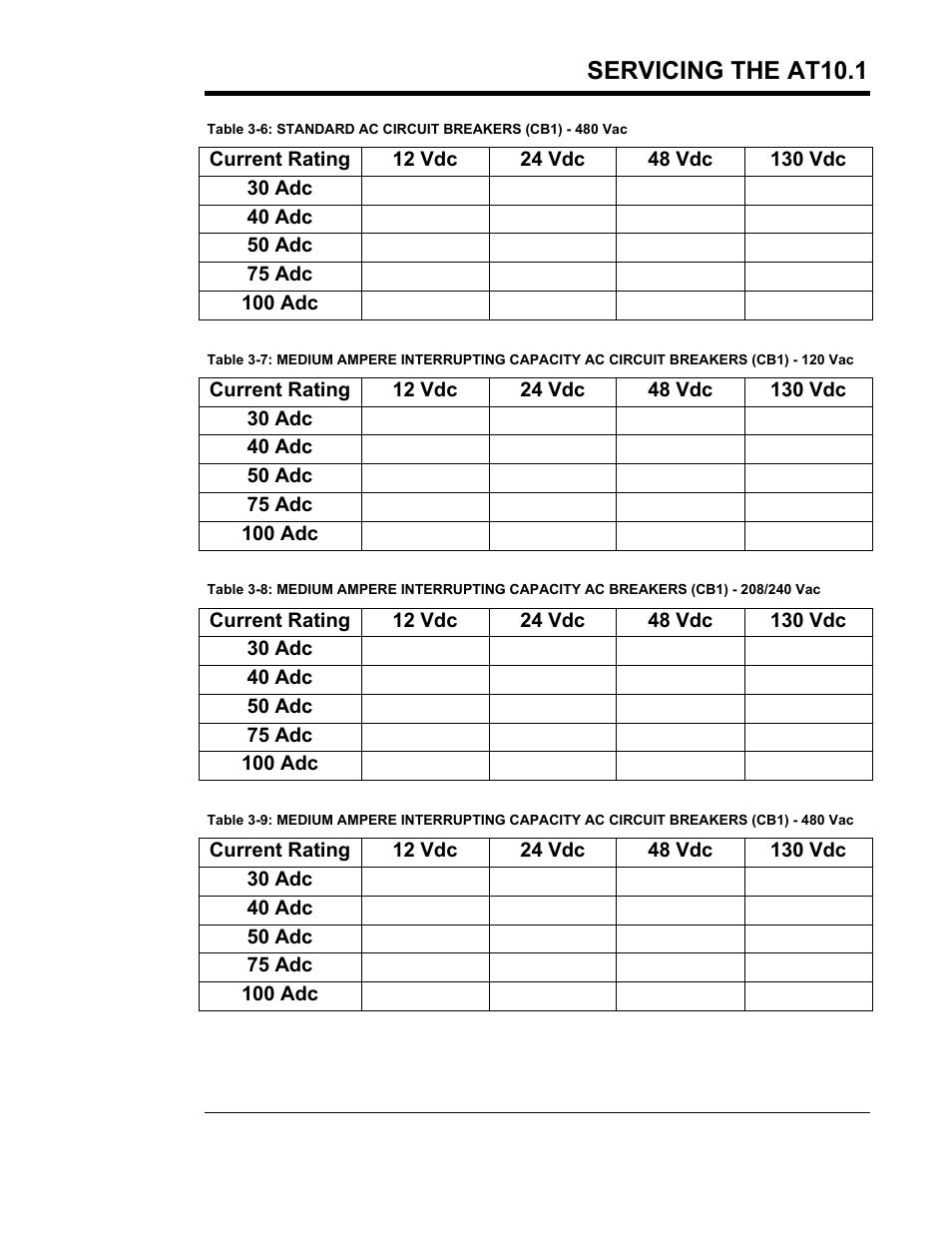 Servicing the at10.1 | Exide Technologies Section 94.30 User Manual | Page 69 / 100