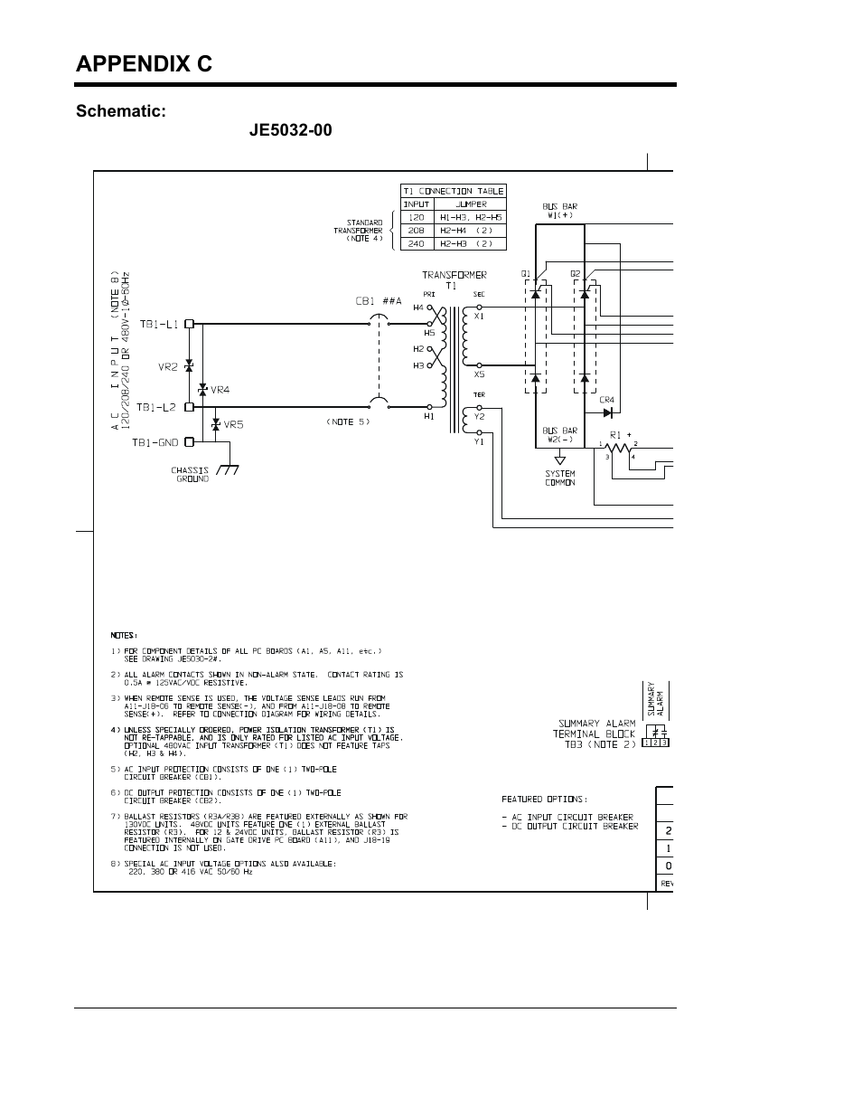 Appendix c (standard drawings) | Exide Technologies Section 94.30 User Manual | Page 86 / 100