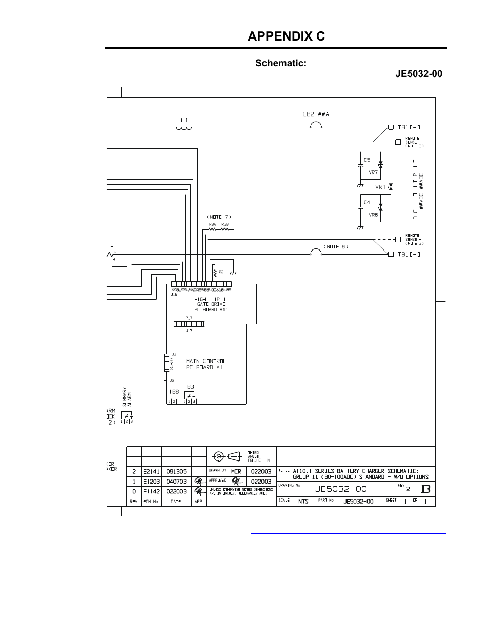 Appendix c (standard drawings) | Exide Technologies Section 94.30 User Manual | Page 87 / 100