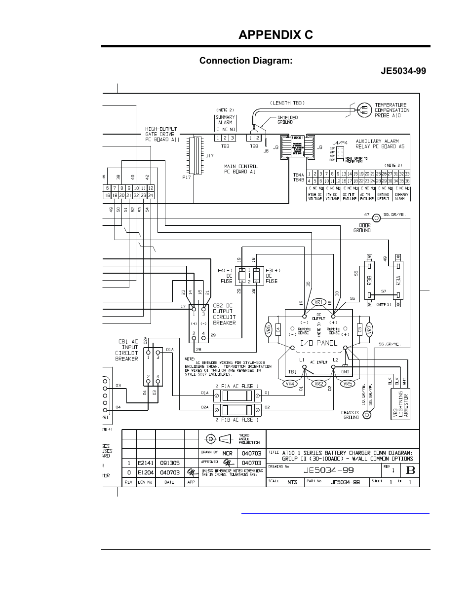 Appendix c (standard drawings) | Exide Technologies Section 94.30 User Manual | Page 93 / 100