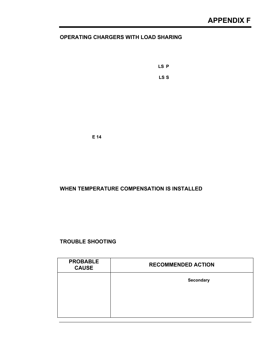 Appendix f | Exide Technologies Section 94.30 User Manual | Page 97 / 100