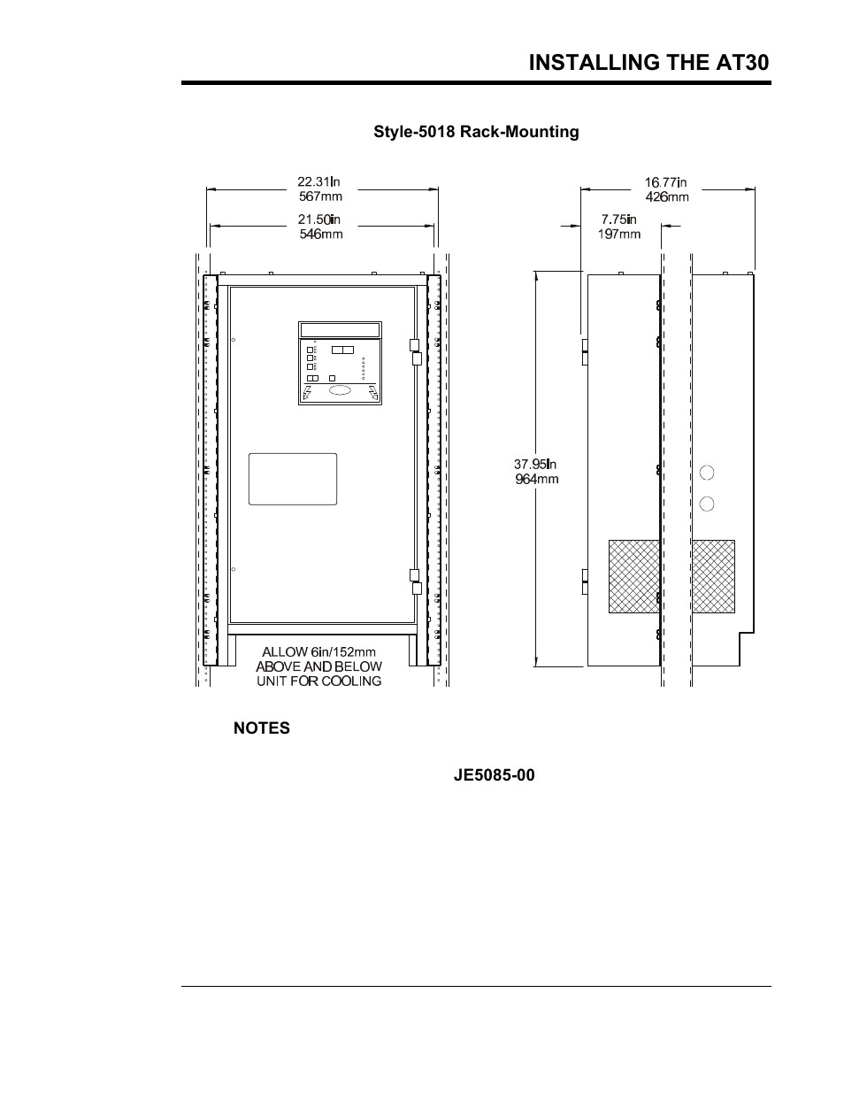 Installing the at30 | Exide Technologies Section 94.40 User Manual | Page 13 / 100