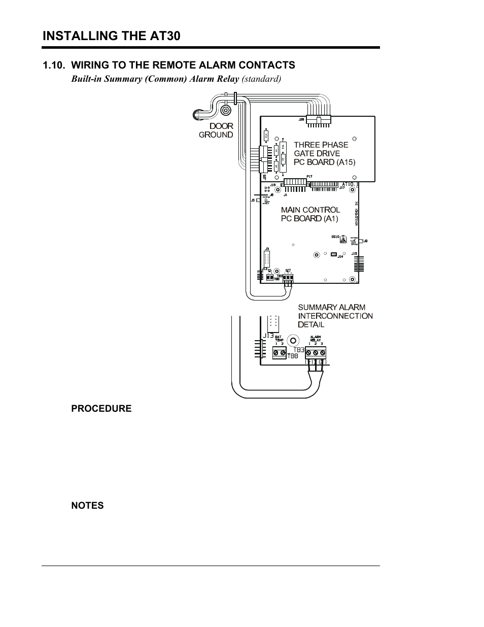 Installing the at30 | Exide Technologies Section 94.40 User Manual | Page 22 / 100