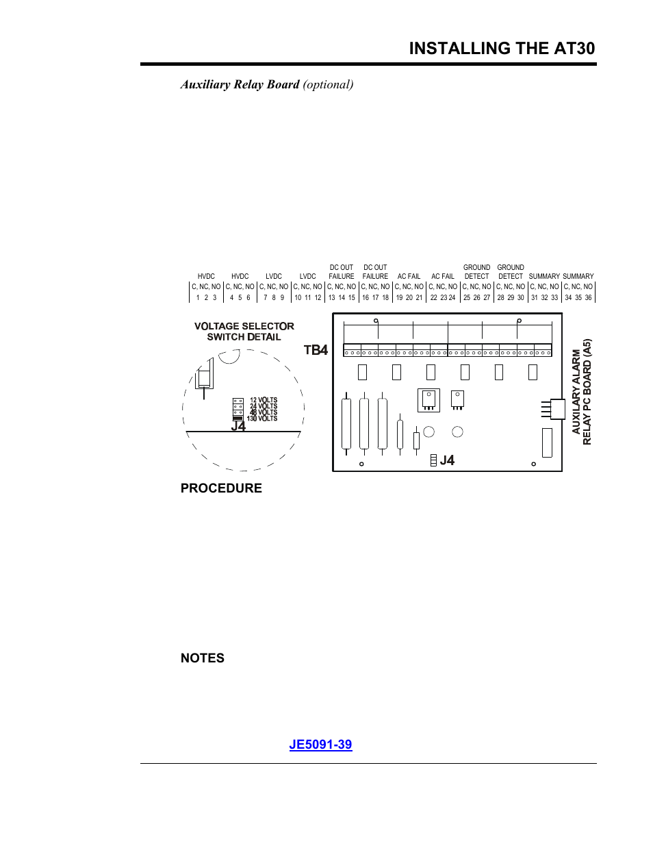 Installing the at30 | Exide Technologies Section 94.40 User Manual | Page 23 / 100