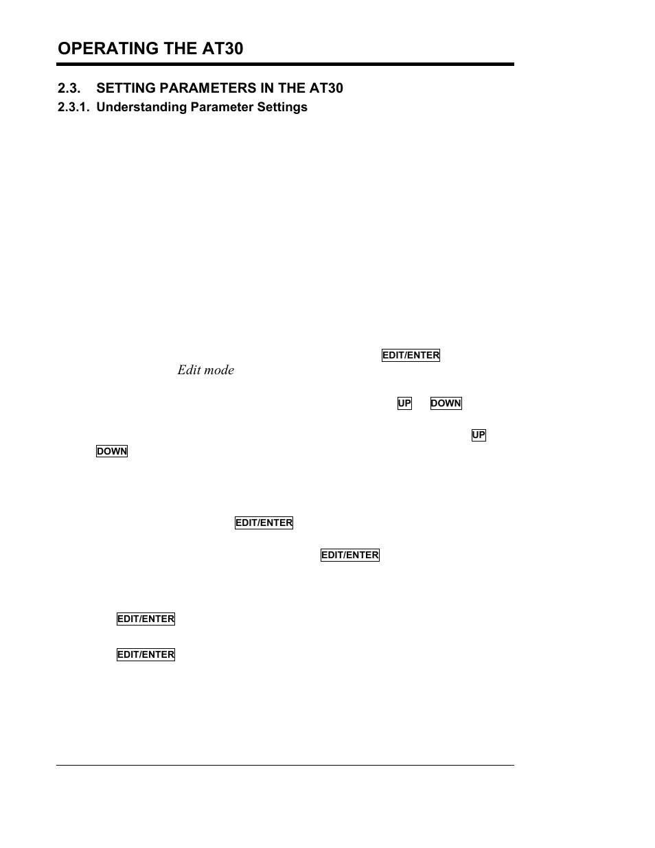 Operating the at30 | Exide Technologies Section 94.40 User Manual | Page 34 / 100