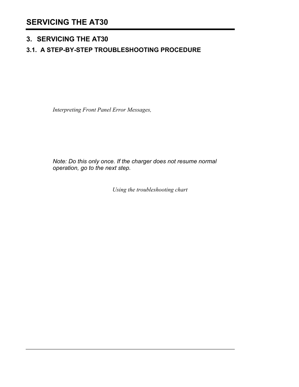 Servicing the at30 | Exide Technologies Section 94.40 User Manual | Page 48 / 100