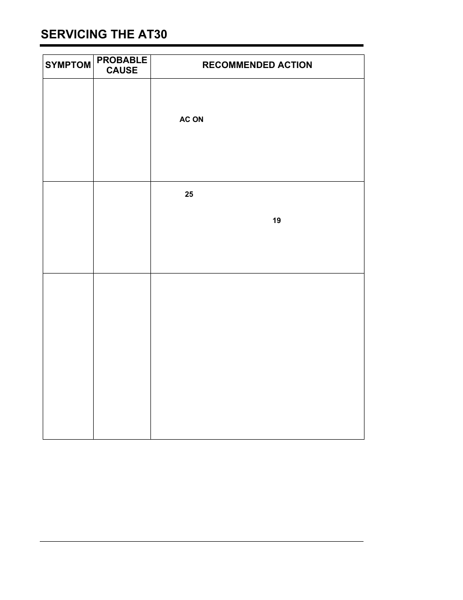 Servicing the at30 | Exide Technologies Section 94.40 User Manual | Page 56 / 100