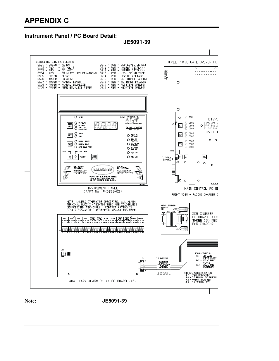 Appendix c (standard drawings) | Exide Technologies Section 94.40 User Manual | Page 82 / 100