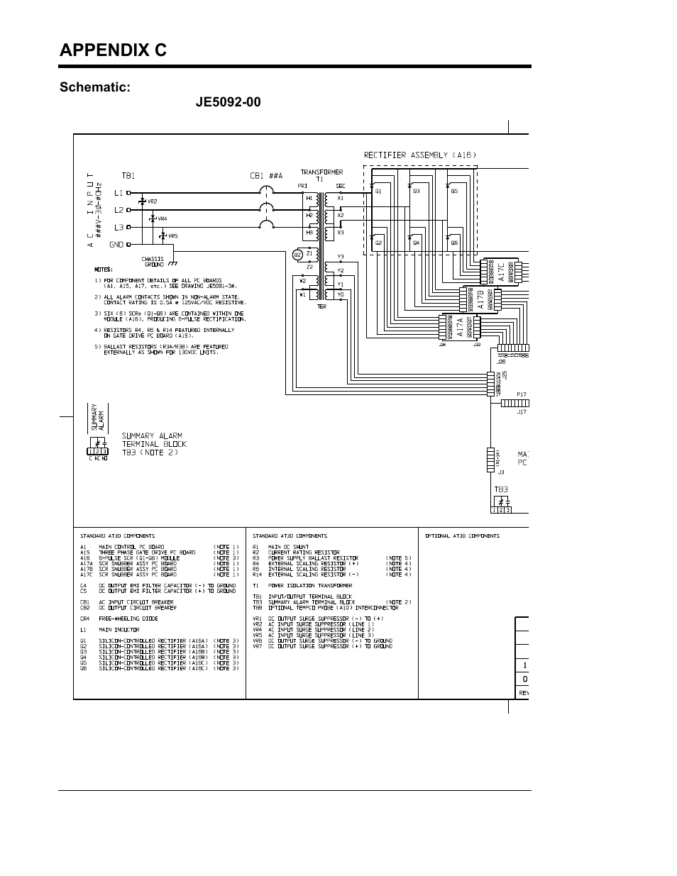 Appendix c (standard drawings) | Exide Technologies Section 94.40 User Manual | Page 84 / 100