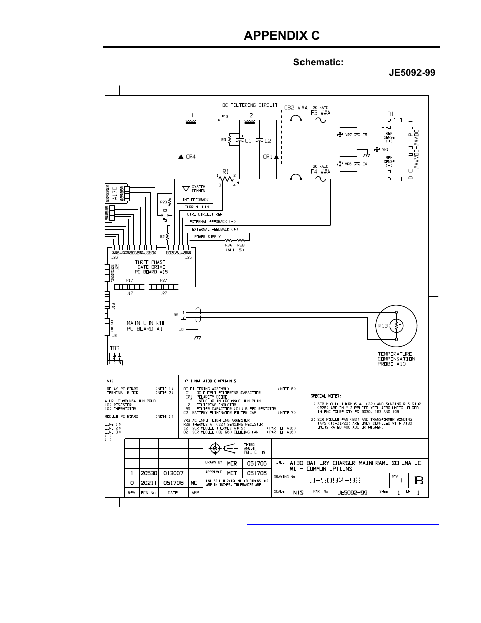 Appendix c (standard drawings) | Exide Technologies Section 94.40 User Manual | Page 87 / 100