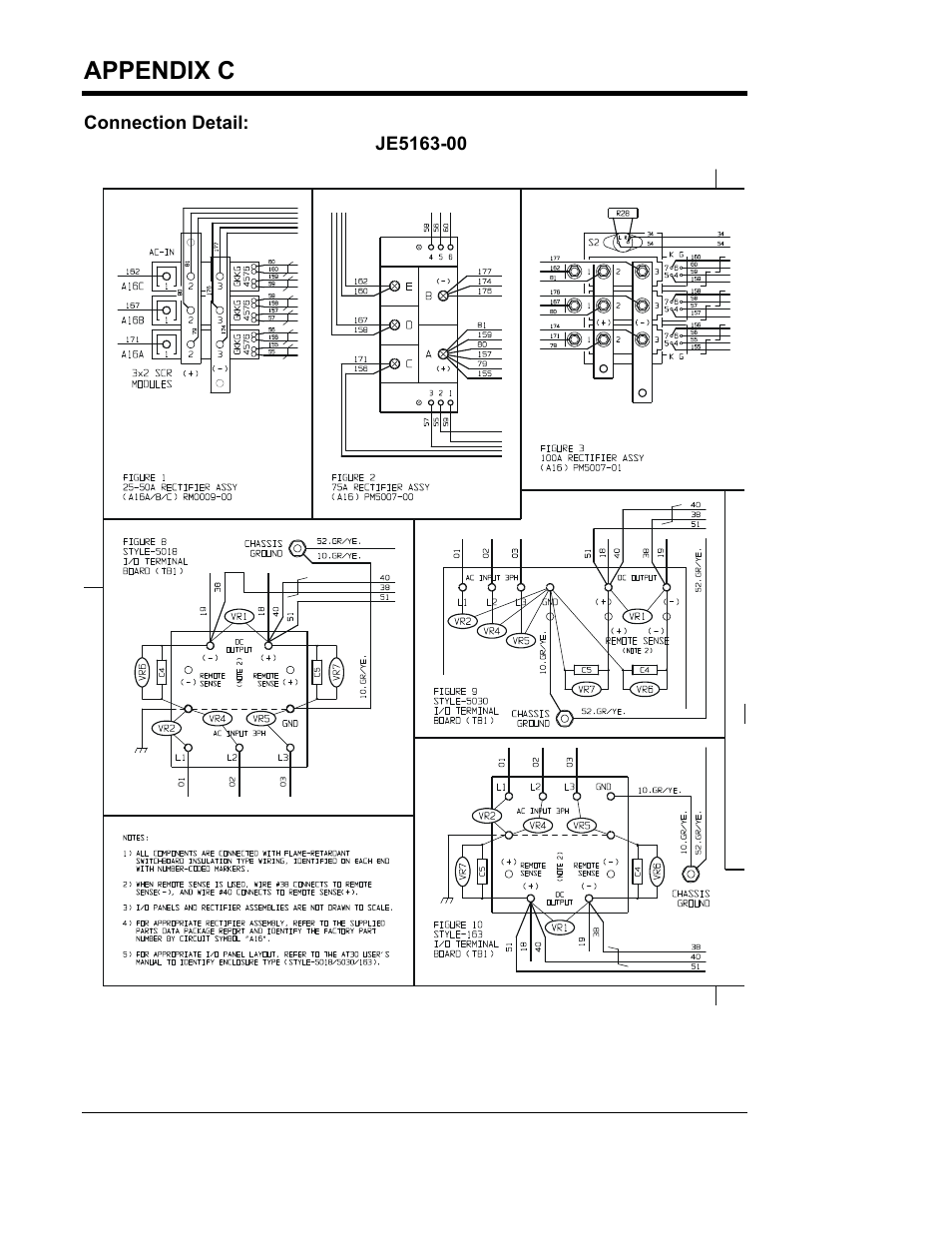 Appendix c (standard drawings) | Exide Technologies Section 94.40 User Manual | Page 92 / 100