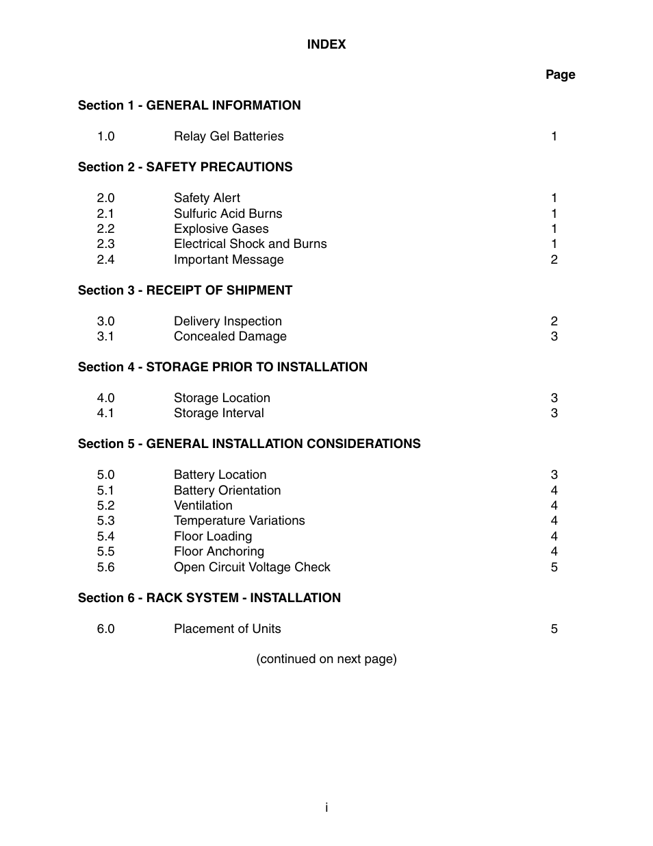 Exide Technologies Section 95.10 User Manual | Page 2 / 18