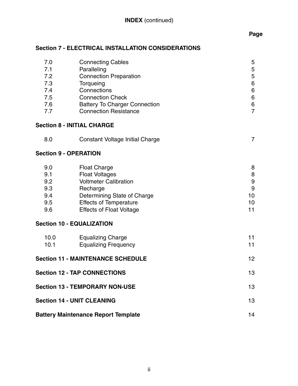 Exide Technologies Section 95.10 User Manual | Page 3 / 18