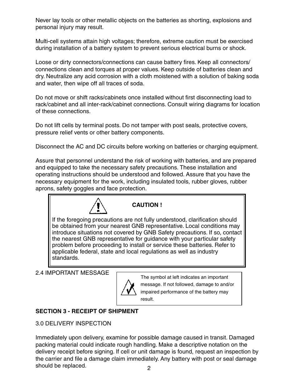 Exide Technologies Section 95.10 User Manual | Page 5 / 18