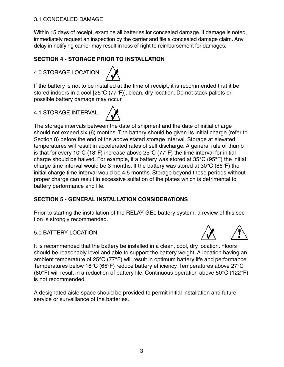 Exide Technologies Section 95.10 User Manual | Page 6 / 18