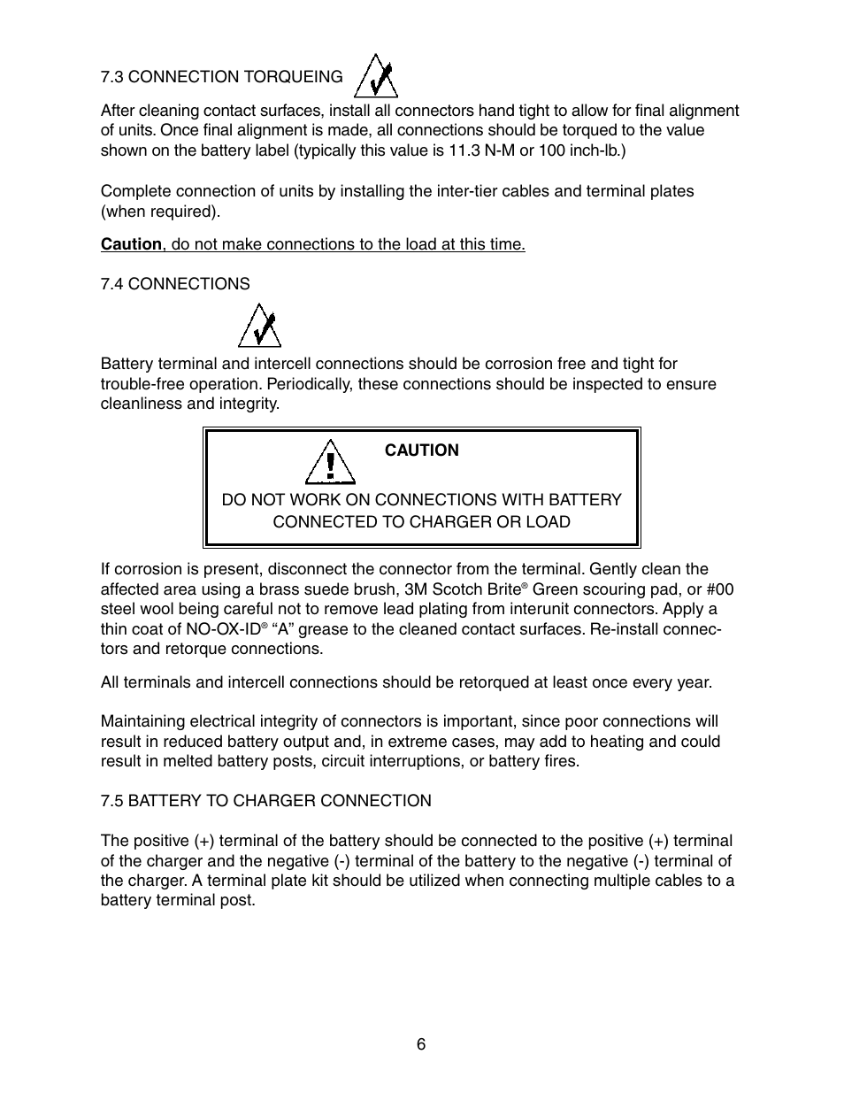 Exide Technologies Section 95.10 User Manual | Page 9 / 18