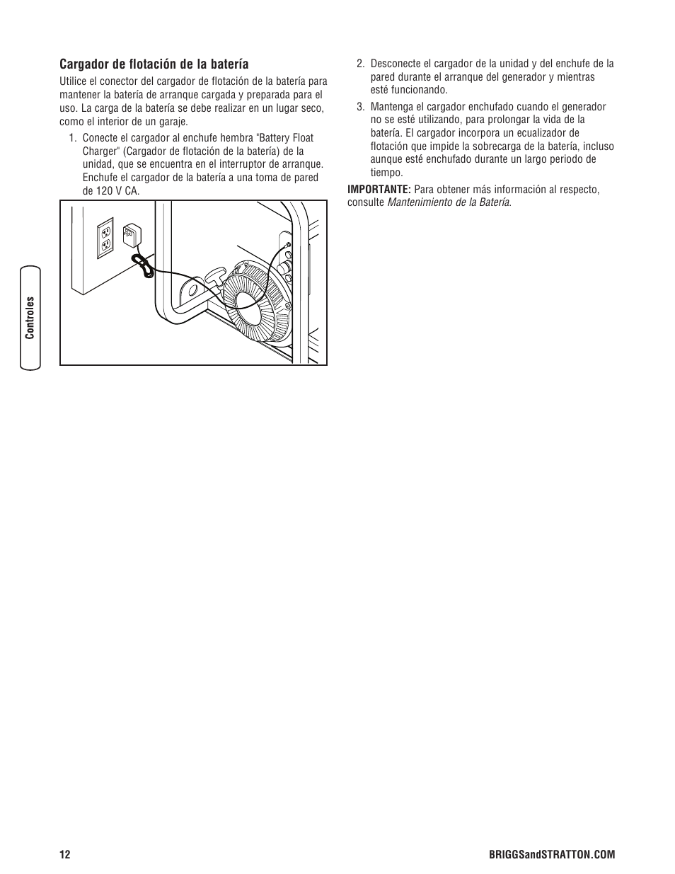 Briggs & Stratton 6200 Watt User Manual | Page 38 / 52