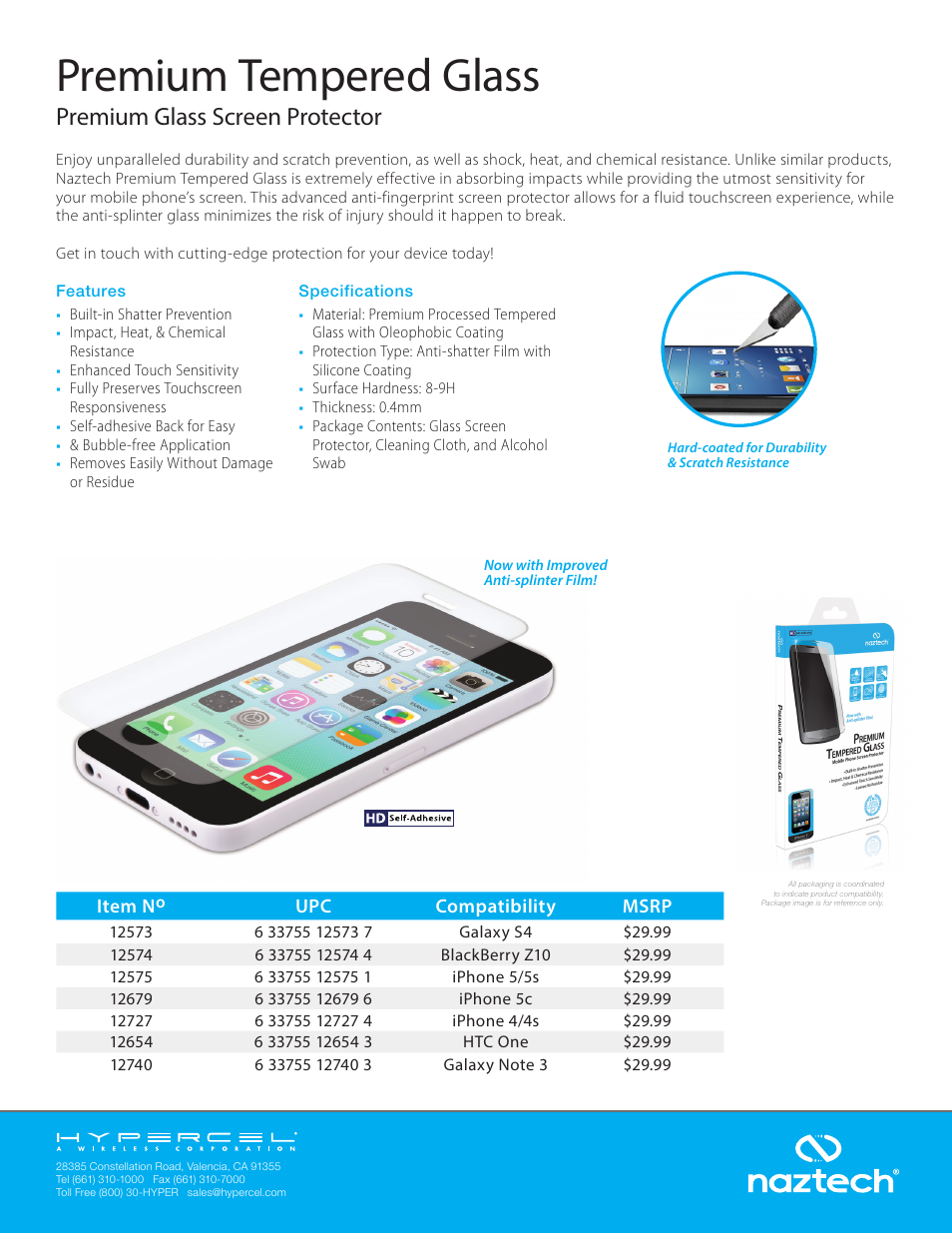 Hypercel 12679 User Manual | 1 page