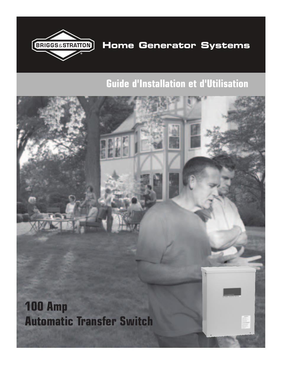 100 amp automatic transfer switch | Briggs & Stratton 100 Amp Automatic Transfer Switch User Manual | Page 27 / 40