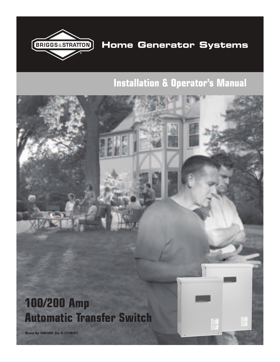 Briggs & Stratton 200010GS User Manual | 40 pages