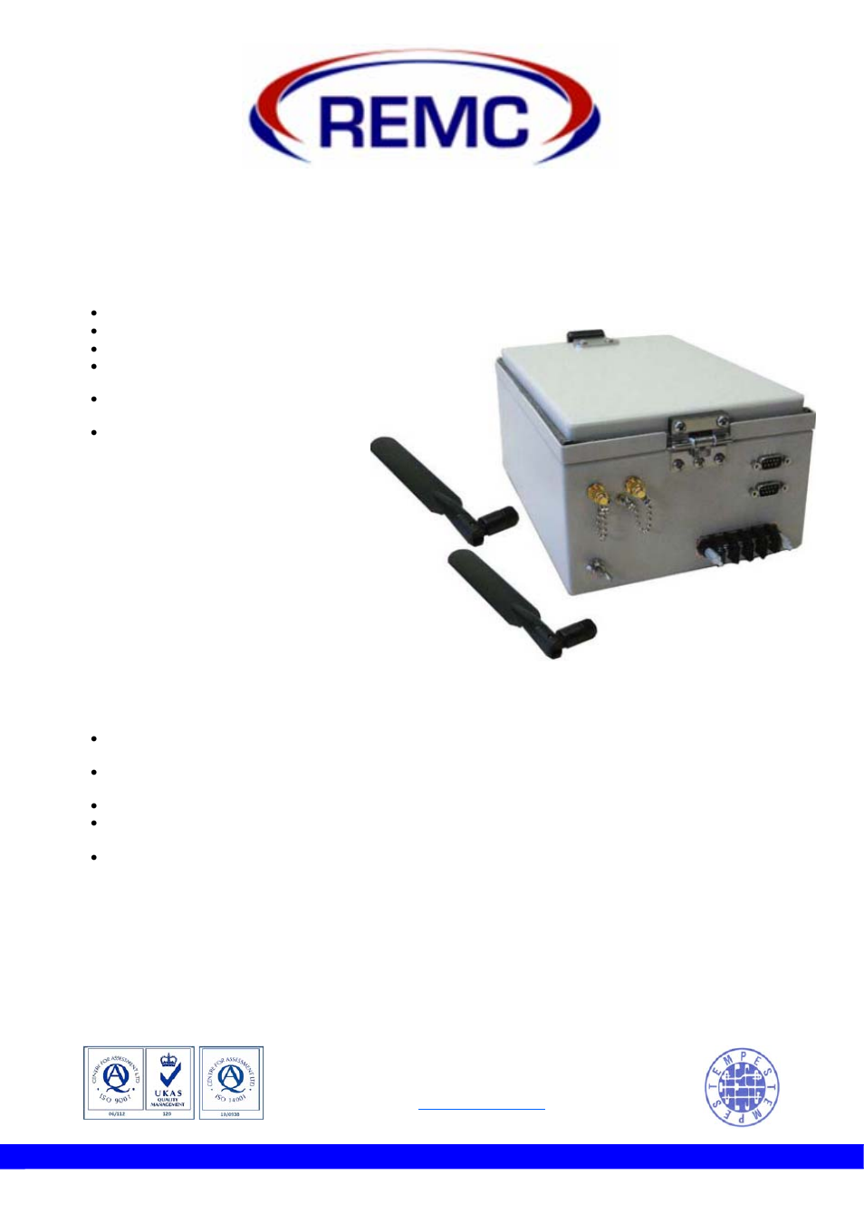 Wireless rf test enclosures | ORBIT FR Portable Test Cells User Manual | Page 11 / 18