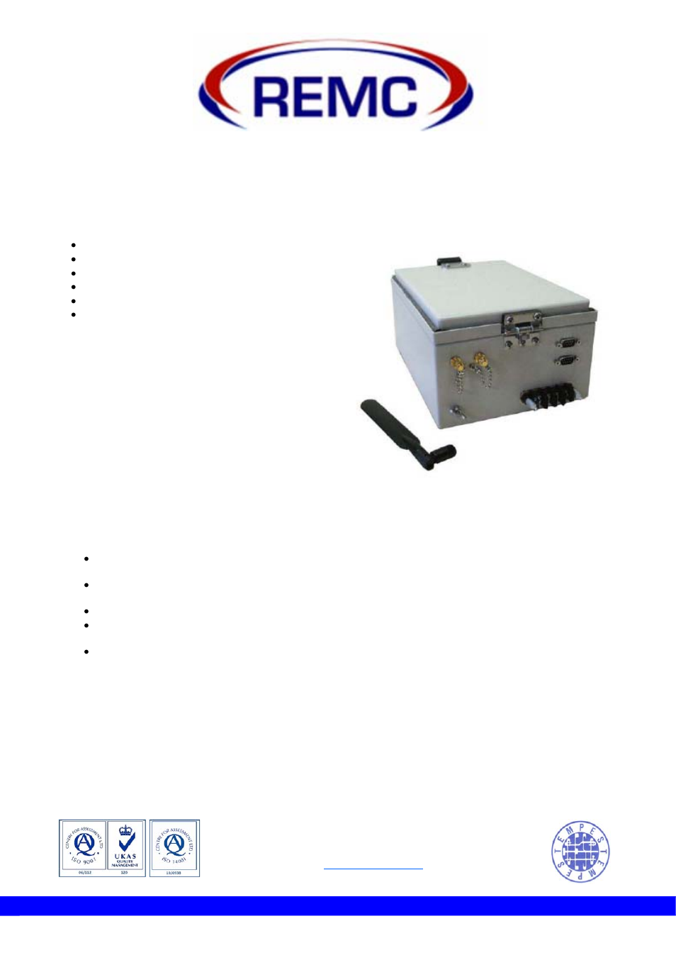 Wireless rf test enclosures | ORBIT FR Portable Test Cells User Manual | Page 15 / 18