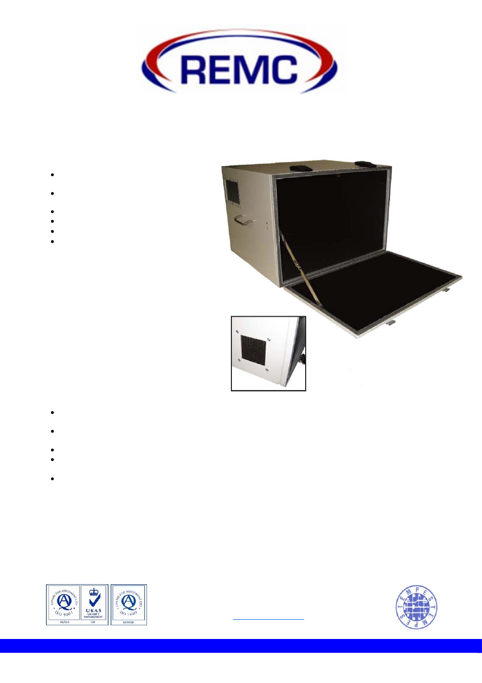 Wireless rf test enclosures | ORBIT FR Portable Test Cells User Manual | Page 8 / 18