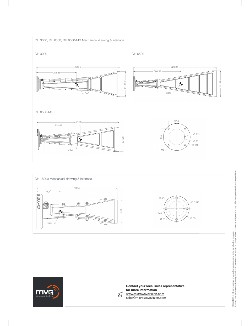 ORBIT FR Diagonal horns User Manual | Page 4 / 4