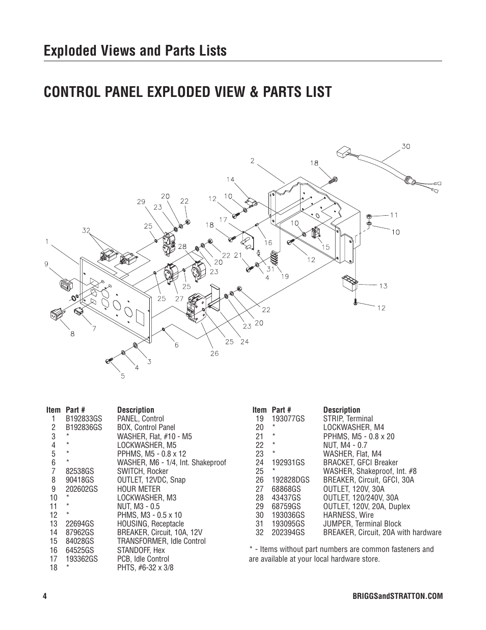 Briggs & Stratton 30381 User Manual | Page 4 / 6