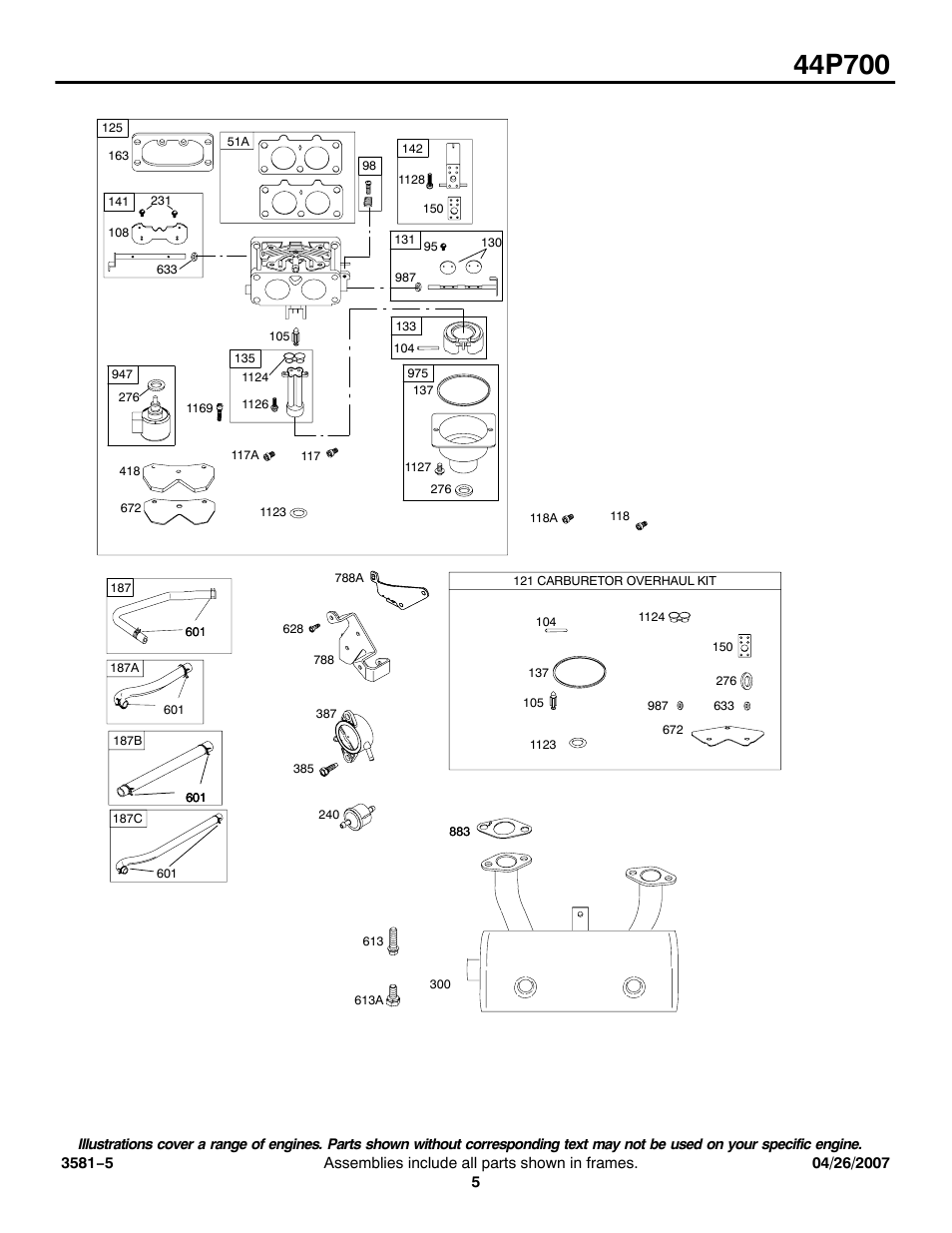 Briggs & Stratton 44P700 User Manual | Page 5 / 12