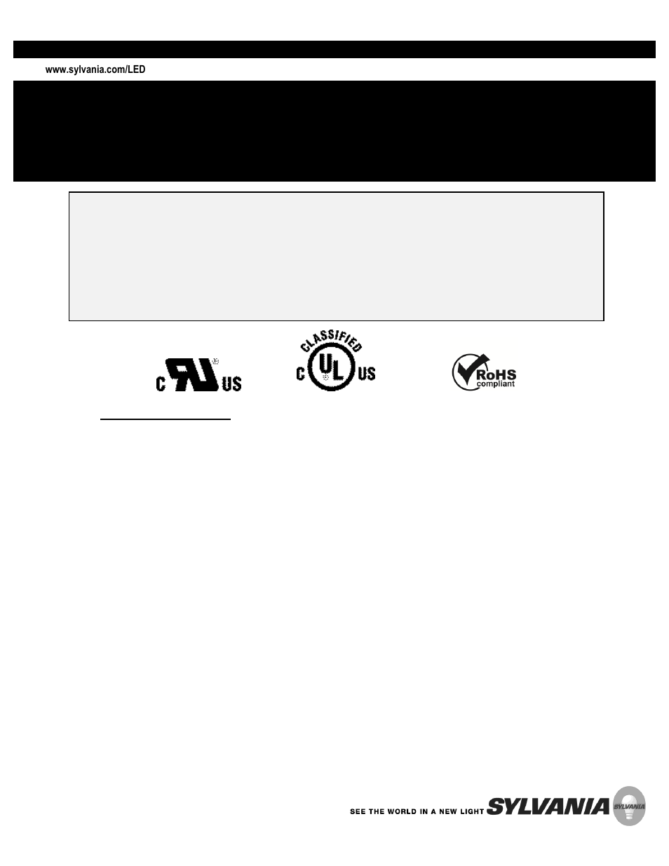 OSRAM SYLVANIA BackLED MB User Manual | 4 pages