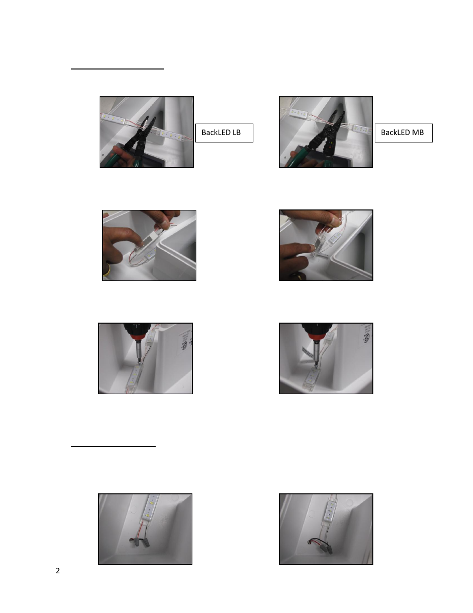 OSRAM SYLVANIA BackLED MB User Manual | Page 2 / 4