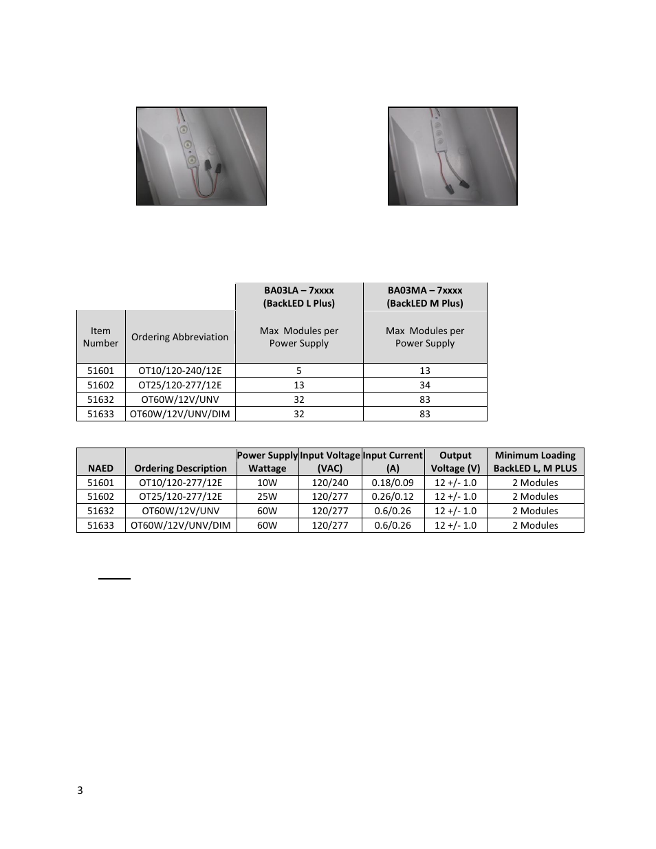 OSRAM SYLVANIA BackLED Plus User Manual | Page 3 / 4