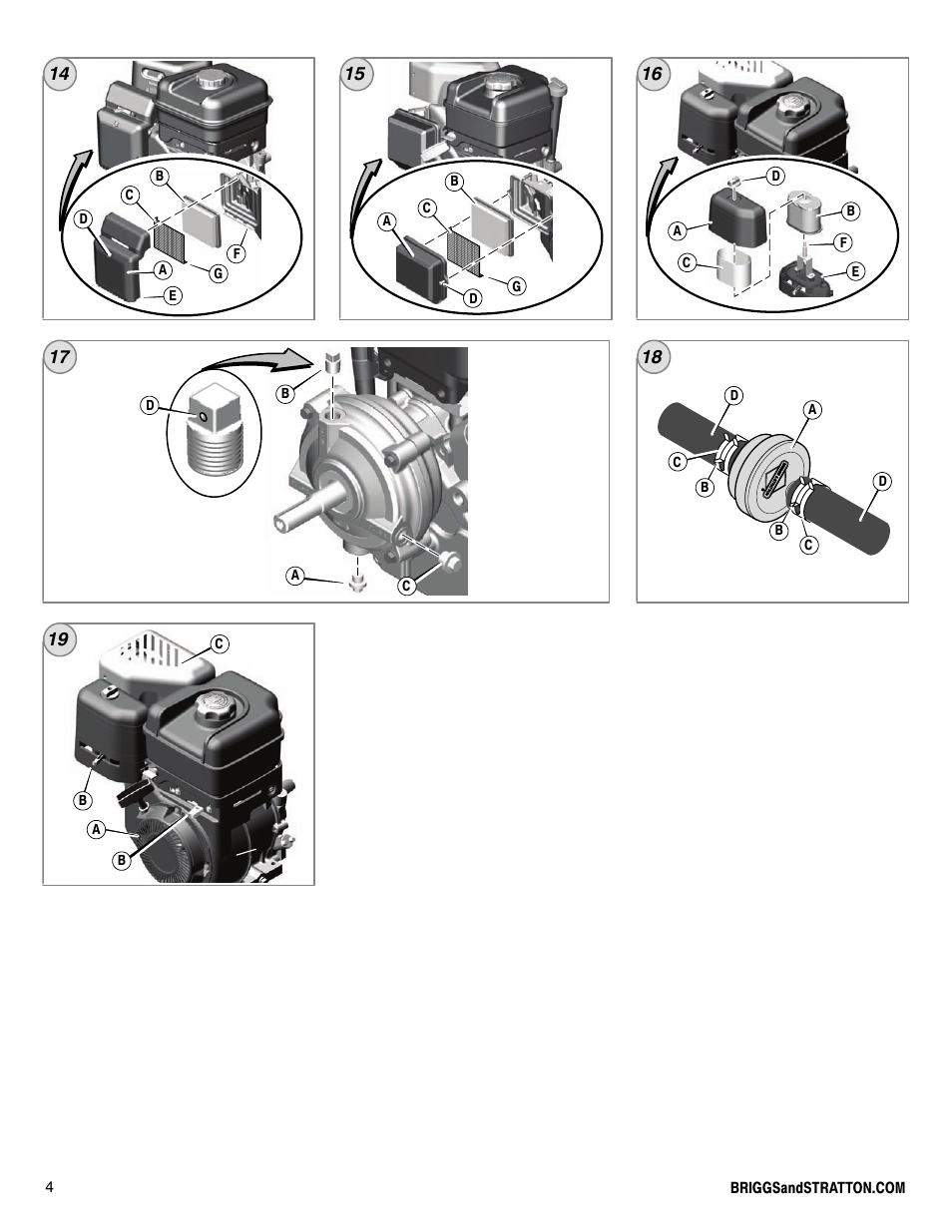 Briggs & Stratton 200000 User Manual | Page 4 / 28