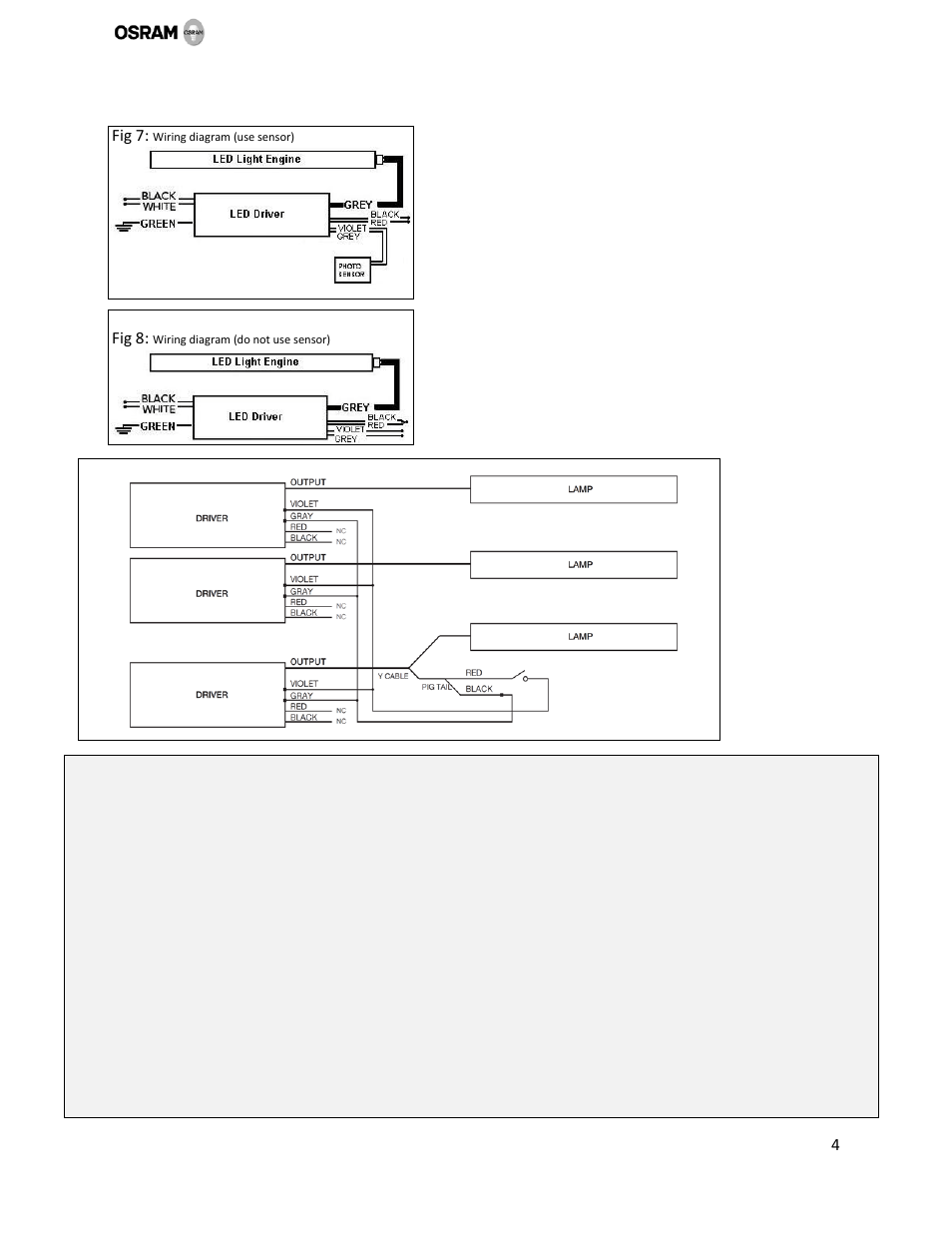 OSRAM SYLVANIA ProPoint Industrial Linear LED Luminaire User Manual | Page 4 / 4